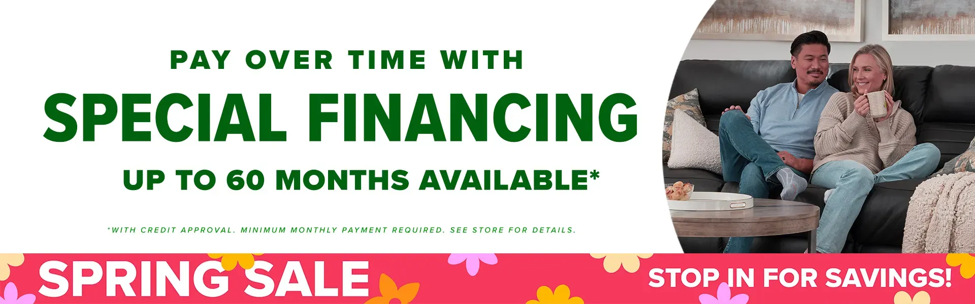 Interest-free financing 